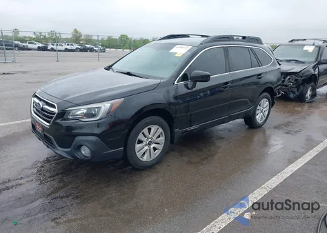 2018 Subaru Outback 2.5I Premium from USA, damaged, VIN 4S4BSADC6J3217075